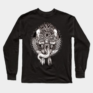 Nightmare Catcher - psychedelic art illustration Long Sleeve T-Shirt